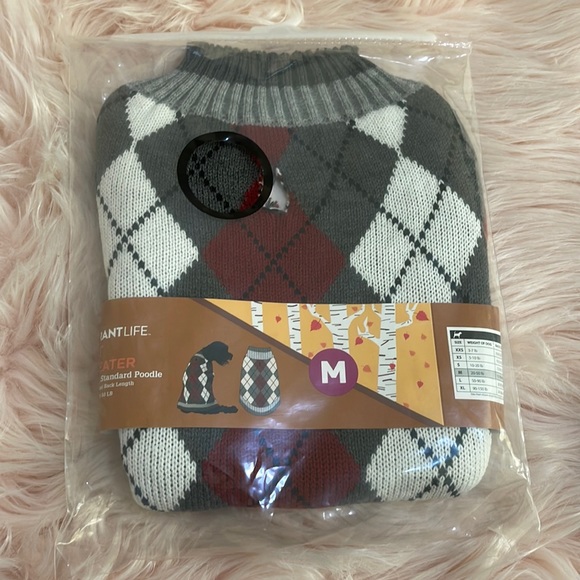 Dog Sweater for Beagle & Standard Poodle - Picture 1 of 4